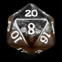 TDSO Mineral Amber D20 Dice