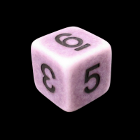 TDSO Opaque Antique Ghostly Purple D6 Dice