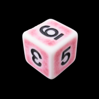 TDSO Opaque Antique Ghostly Red D6 Dice