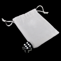HALF PRICE TDSO Grey Single Set Dice Bag - Holds up to 12 Dice