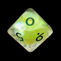 TDSO Yellow Dragon Scale D10 Dice