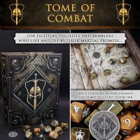 Tome of Combat - 10 Dice Set / Coin / Dice Tray