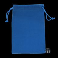 TDSO Large Sky Blue Soft Touch Dice Bag