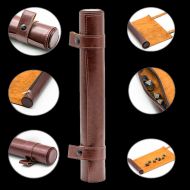 TDSO Brown Faux Leather Dice Roll and Playmat