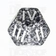 Chessex Speckled Granite Roman Numeral D4 Dice - Numbered 1-4 x 3