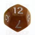 TDSO Pearl Golden & White D12 Dice