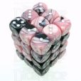 Chessex Gemini Black & Pink 36 x D6 Dice Set