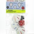 Koplow Where are you? Multi Sided Dice Set D8 D12 D14 D24