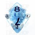 TDSO Sprinkles Beads Blue D8 Dice