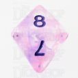 TDSO Pearl Swirl Pink & Purple with Purple D8 Dice