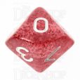 TDSO Glitter Red D10 Dice