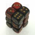 Chessex Gemini Black & Red 12 x D6 Dice Set