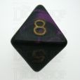 D&G Oblivion Purple & Black D8 Dice