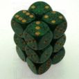 Chessex Speckled Golden Recon 12 x D6 Dice Set