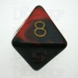 D&G Oblivion Red & Black D8 Dice