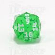 GameScience Gem Emerald & White Ink D24 Dice