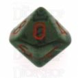 Chessex Translucent Smoke & Red D10 Dice