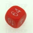 D&G Opaque Red Backgammon Doubling Cube D6 Dice