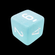 Chessex Frosted Teal & White D6 Dice