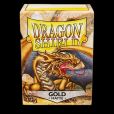 Dragon Shield 100 Card Sleeves - Matte Gold