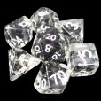 TDSO Confetti Butterfly Black 7 Dice Polyset