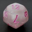 TDSO Winter Frost Pink D12 Dice