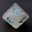 TDSO Winter Frost Turquoise D10 Dice