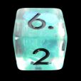 TDSO Teal Dragon Scale &amp; Black D6 Dice
