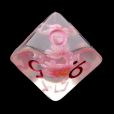 TDSO Encapsulated Flower Baby Pink D10 Dice