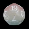 Impact Cotton Candy & White D19 Dice