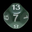 Impact Opaque Green & White D13 Dice