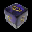 TDSO Duel Purple & Steel with Gold D6 Dice