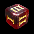 Impact Unleashed Arcana Scorching Ray Roman Numeral D3 Dice