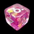 TDSO Pink Dragon Scale D6 Dice