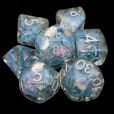 TDSO Blue Dragon Scale 7 Dice Polyset