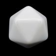TDSO Opaque Blank White D20 Dice