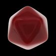 TDSO Opaque Blank Red D20 Dice