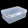 CLEARANCE TDSO Small Clear Gaming Storage Box - Single Compartment 
