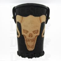 QD Beastmaster Black Leather Dice Cup