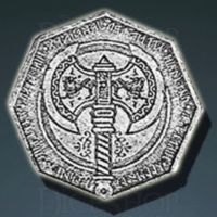 Dwarven Legendary Metal Silver Coin