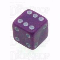 D&G Opaque Purple MINI 7mm D6 Dice