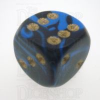 D&G Oblivion Blue & Black 15mm D6 Spot Dice
