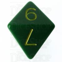Role 4 Initiative Opaque Green & Gold D8 Dice