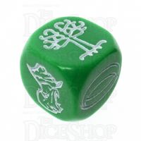 CLEARANCE The Lord of the Rings: Journey to Mordor Green D6 Dice