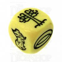CLEARANCE The Lord of the Rings: Journey to Mordor Yellow D6 Dice