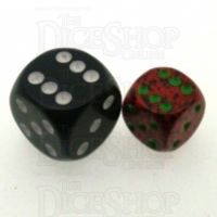 Chessex Speckled Strawberry 12mm D6 Spot Dice