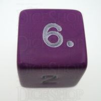 D&G Opaque Purple D6 Dice