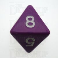 D&G Opaque Purple D8 Dice