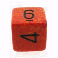 Chessex Speckled Fire D6 Dice