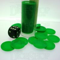 Koplow Casino Stacking Poker Chips Green x 50